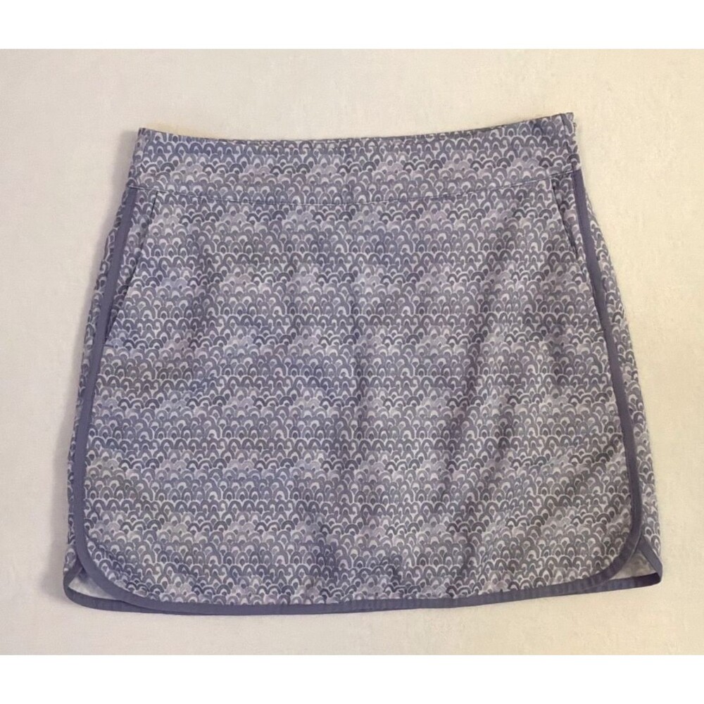 Vineyard Vines Performance Skort Lavender Print Golf Pickle Ball Women's 6